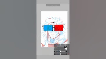 3D glass trick in ibispaintx #digitalart#ibispaintx#tutorial#hacks#trending#viral#trick#shorts