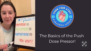EMS Pharmacology: Fast & Dirty Guide to Making Push-Dose Pressors