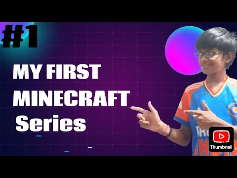 MY FIRST DAY IN MINECRAFT #1 