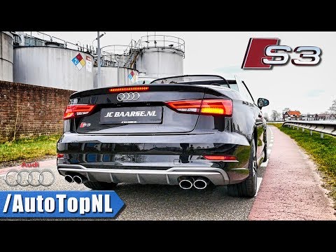 Audi S3 Convertible 365HP ACCELERATION 0-210km/h Exhaust SOUND & LOOKS By AutoTopNL