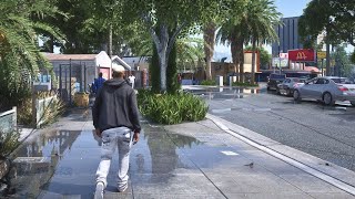 Just a relaxing walk around Los Santos (L.A)