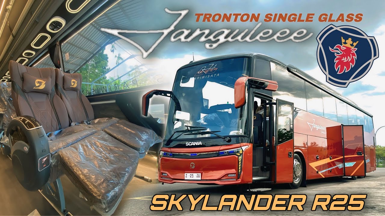 MEWAHNYA BUS BARU JANGULEEE TRANS SKYLANDER R25 “OJI” | Scania K450 CB