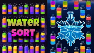 Water Jam Sort Level 55-60 Gameplay Walkthrough 
