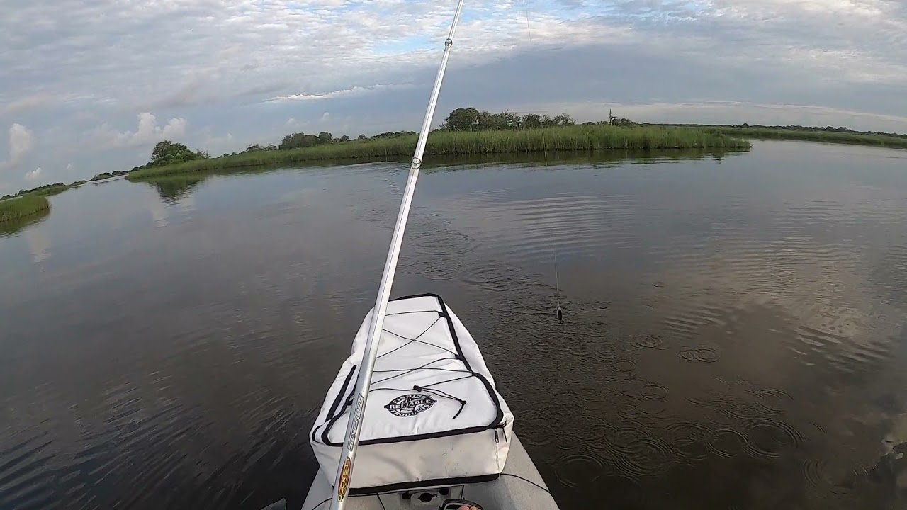 Kayak Fishing in Golden Meadow, Louisiana YouTube
