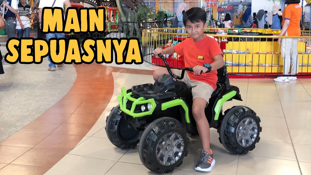 Ziyan Boleh Main Sepuasnya di Kidcity Indoor Playground