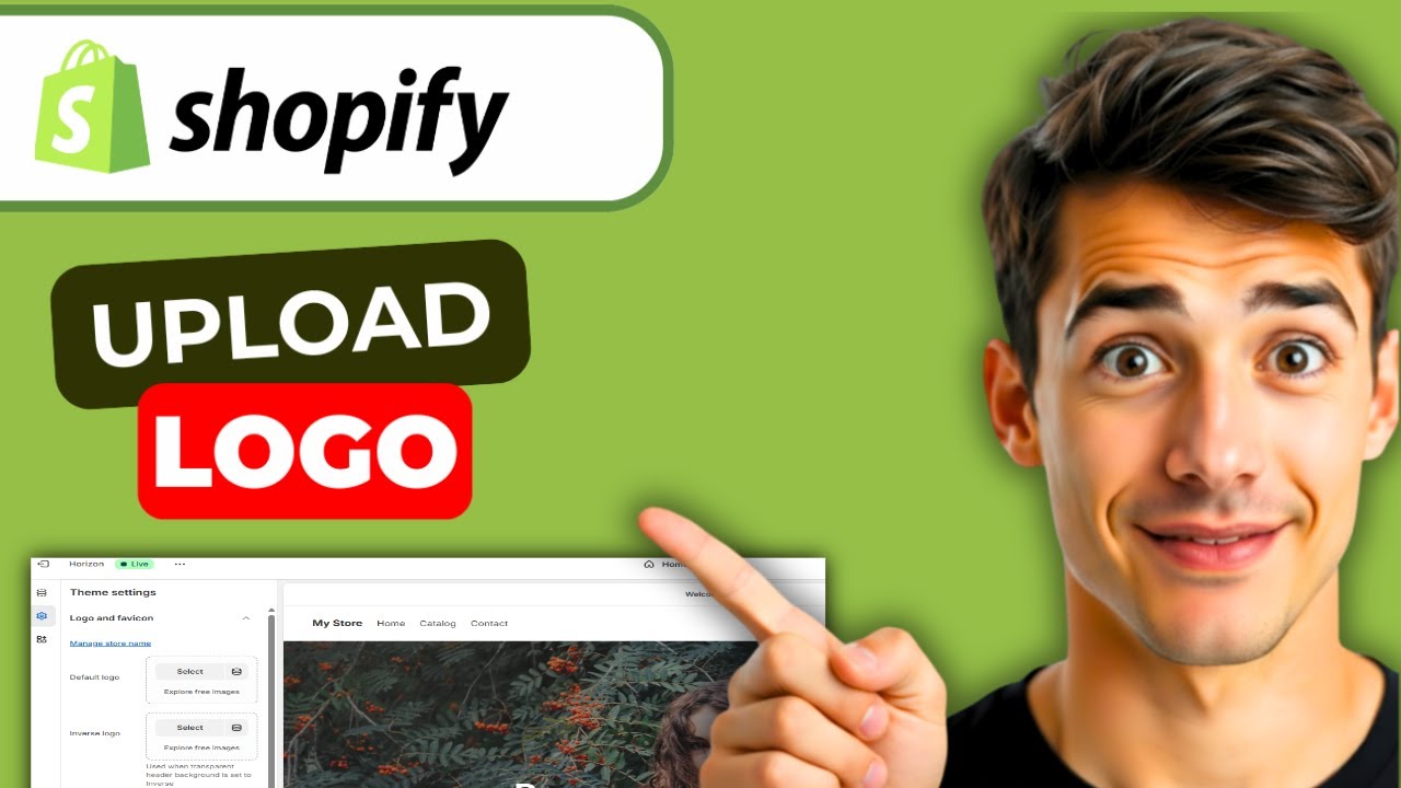 How To Add Your Logo In Shopify (Easiest Way) (2026 Guide) - YouTube
