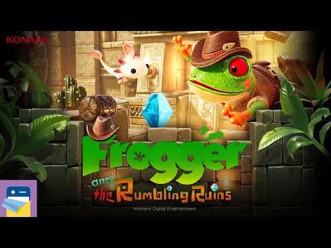 Frogger and the Rumbling Ruins: Apple Arcade iOS Gameplay Walkthrough Part 1 (by Konami) - YouTube