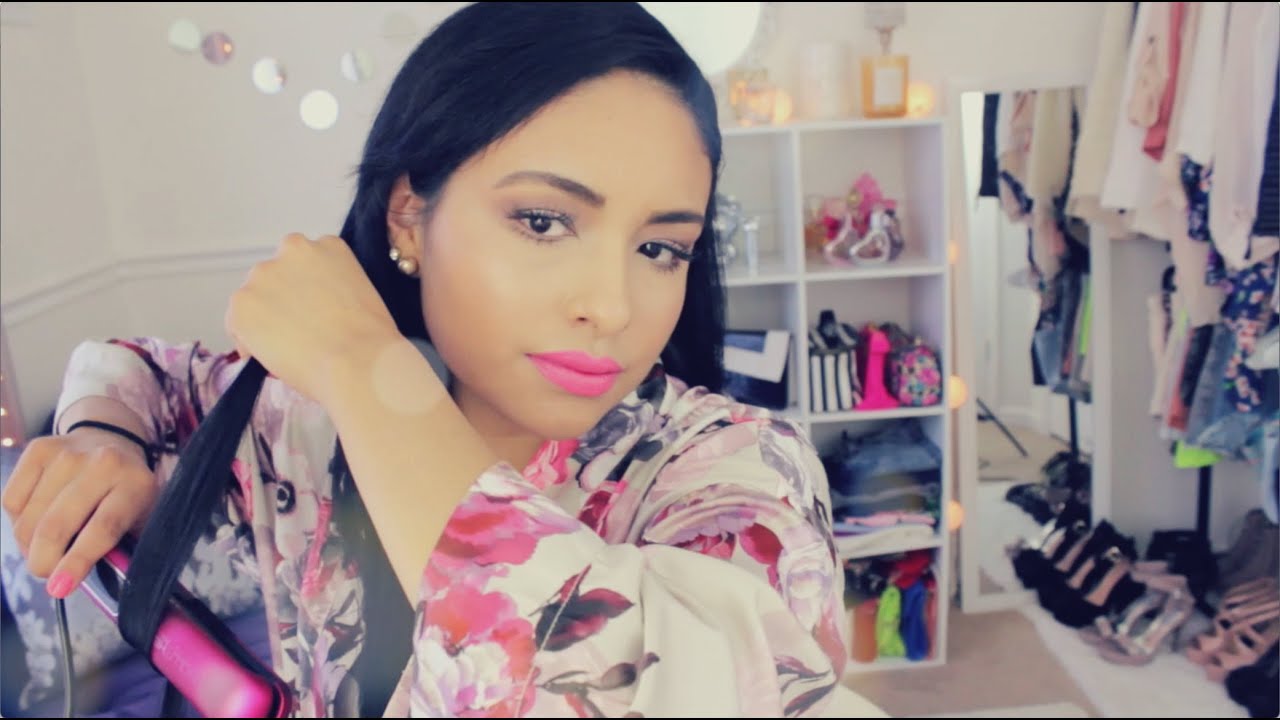 GET READY WITH ME♡ Arréglate conmigo|Hair, Makeup & Outfit