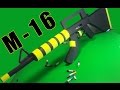 |DIY| How To Make a Paper M 16 That Shoots- Toy Weapons