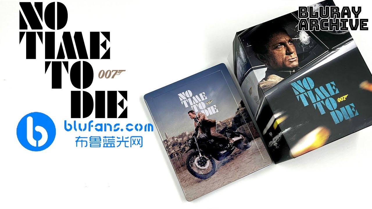 Daniel Craig's Last 007 Film!! No Time to Die Oneclick (Blufans Exclusive #70)