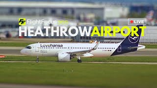 Heathrow Airport Live - Tuesday 30th April 2024