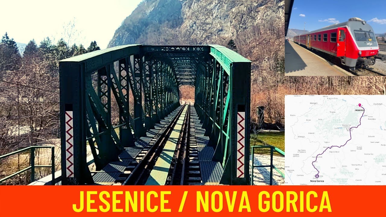 Cab ride on Slovenia's Bohinj Railway/JeseniceNova Goricaone of the