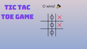 How to make a Tic Tac Toe game by html CSS and javascript | Source code