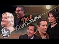 Tonight Show True Confessions with Jennifer Lawrence, John Oliver, Ryan Reynolds & Camila Cabello