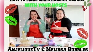 Christmas Lip Scrub Making with AnjeliqueTv