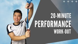 20 Mins Beginner Badminton Skipping Workout