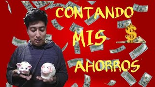 Especial 500 suscriptores-contando mis ahorros| joy