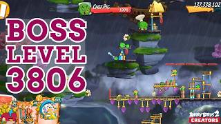 Saga Map Boss Level 3806: Cobalt Plateaus, Chuckago | Angry Birds 2
