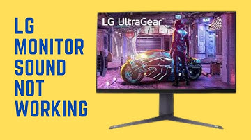 Fixing Audio Issues on LG UltraGear Monitors | No Sound? We
