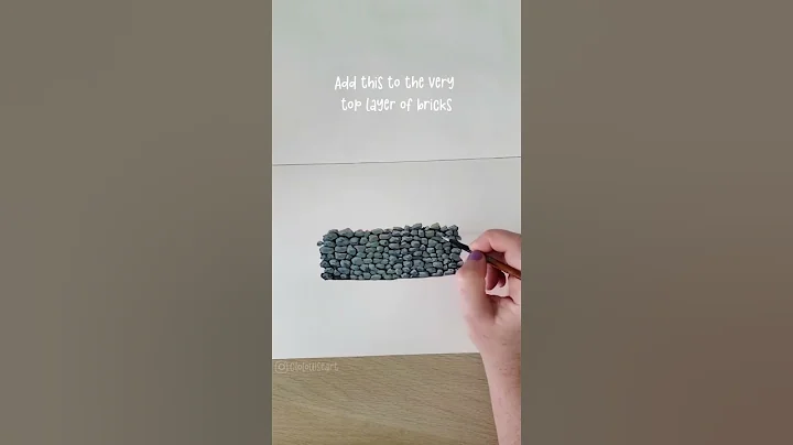 Tutorial | How to paint a stone wall #art #ghibli #painting #gouache #arthelp #paint #howto #paint