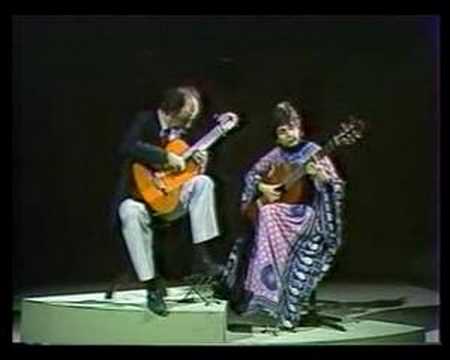 Rare Guitar Video (1974) Albeniz: Cadiz - Evangelo...