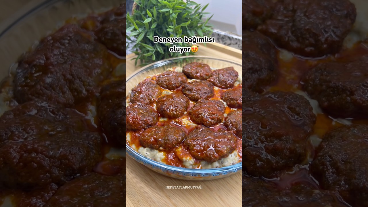 Beğendili köfte tarifi😍 #köfte #beğendili #tarifler #shorts Malzemeler yorumda 👇👇 Beğendili köfte tarifi😍 #köfte #beğendili #tarifler #shorts Malzemeler yorumda 👇👇