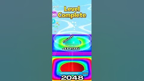 Level 3424 to Level 3429 Ball Run 2048 Max Level Gameplay #ballgamezone #ballrun2048 #cutiepie22yt