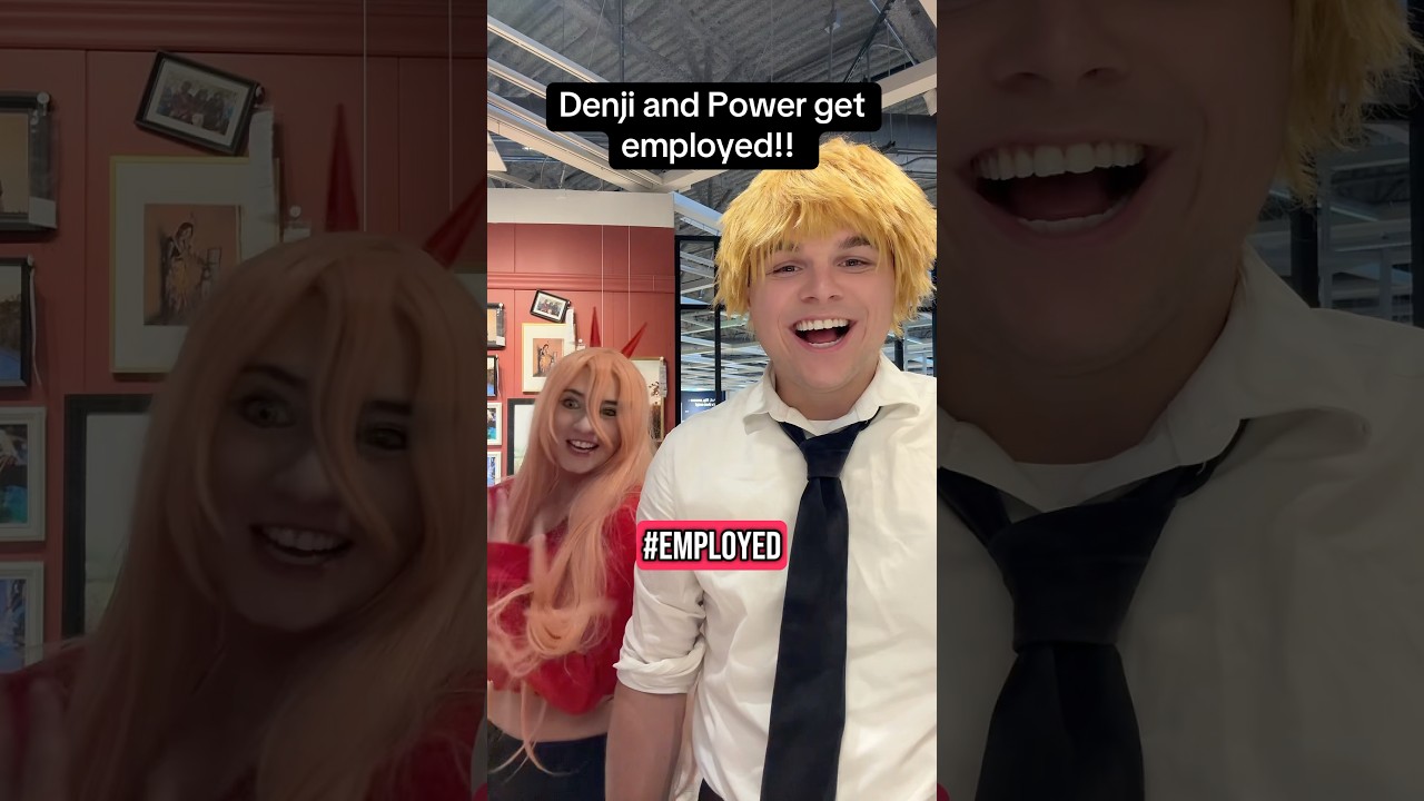 First day on the job with Chainsaw Man ‼️‼️ #anime #chainsawman #denji #chainsawmananime aw