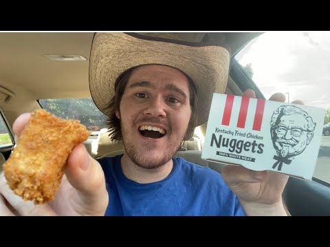 KFC Chicken Nuggets Review (Exclusive to Charlotte) | Kentucky Fried Chicken is Open On Sundays