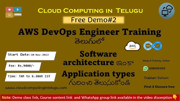 Demo Day#2 | AWS DevOPs Training 10-Nov-2022 batch | Cloud Computing In Telugu | +91 9381136450
