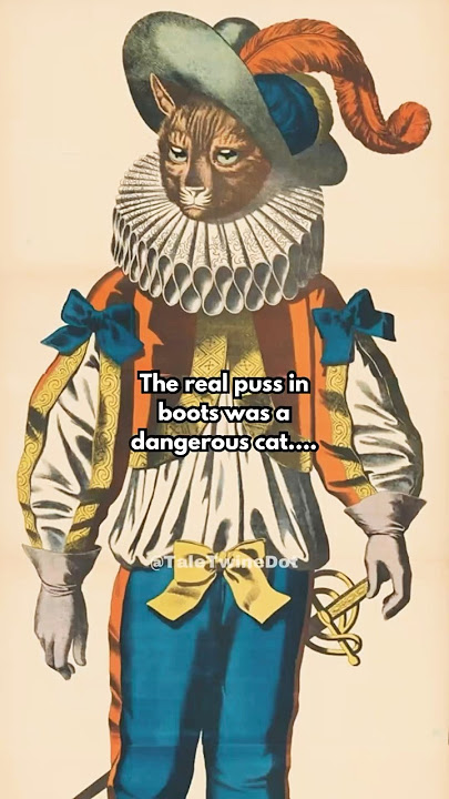 The real Puss in Boots story 🥀-#history #art #fairytales  #pussinboots #cat #shrek