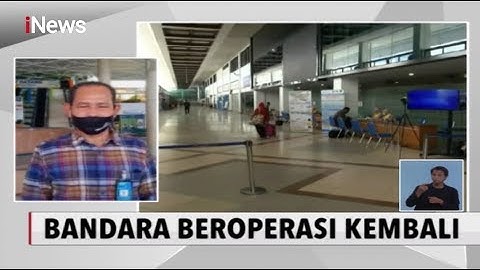 Kembali Buka Penerbangan, Bandara Juanda Surabaya Buka Posko Pencegahan COVID-19 - iNews Siang 10/05