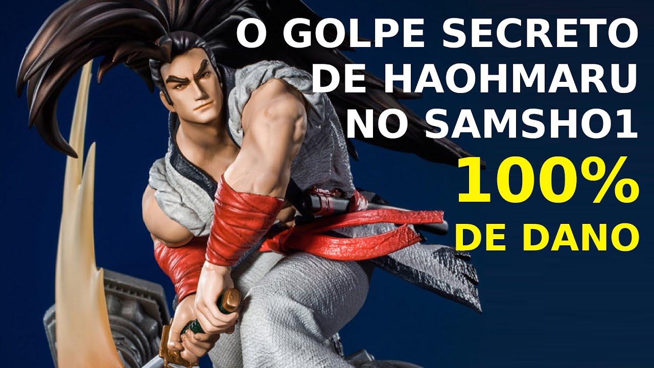 Haohmaru's secret move in Samurai Shodown 1 that takes 100% of the