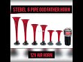 Car Stebel 6 Pipe Godfather Horn Italy 