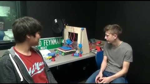 Students create 3D printer
