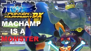 MACHAMP IS OUT OF CONTROL Pokken Tournament DX 3V3 Friendlies vs Boolerex