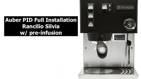 How to Install | Auber PID w/ pre-infusion Kit Installation | Rancilio Silvia Espresso Machine