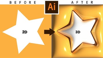 illustrator Tutorial | 3d Inflate Text Effect in Illustrator 2023