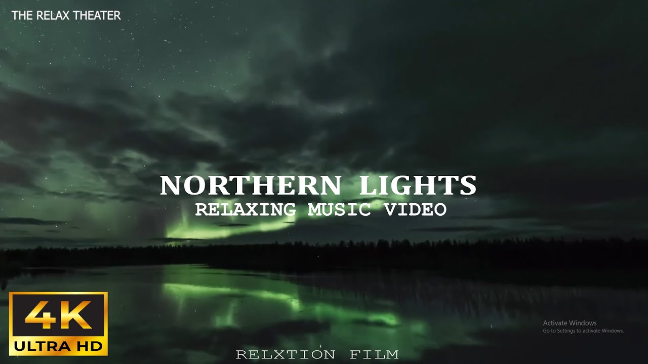 The Aurora Borealis & The Northern Lights in 4K Video Ultra HD with ...