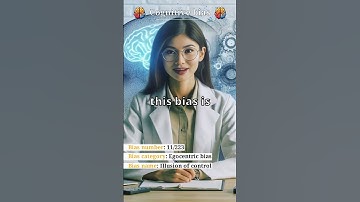 Illusion of control #psychologyexplained #cognitivebias