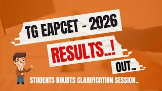 📢TG EAPCET 2026 Results OUT || STUDENTS DOUBTS CLARIFICATION SESSION