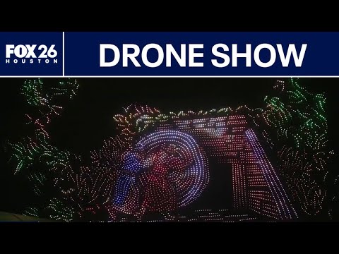 Easter Themed Drone show wows Houston-area audience