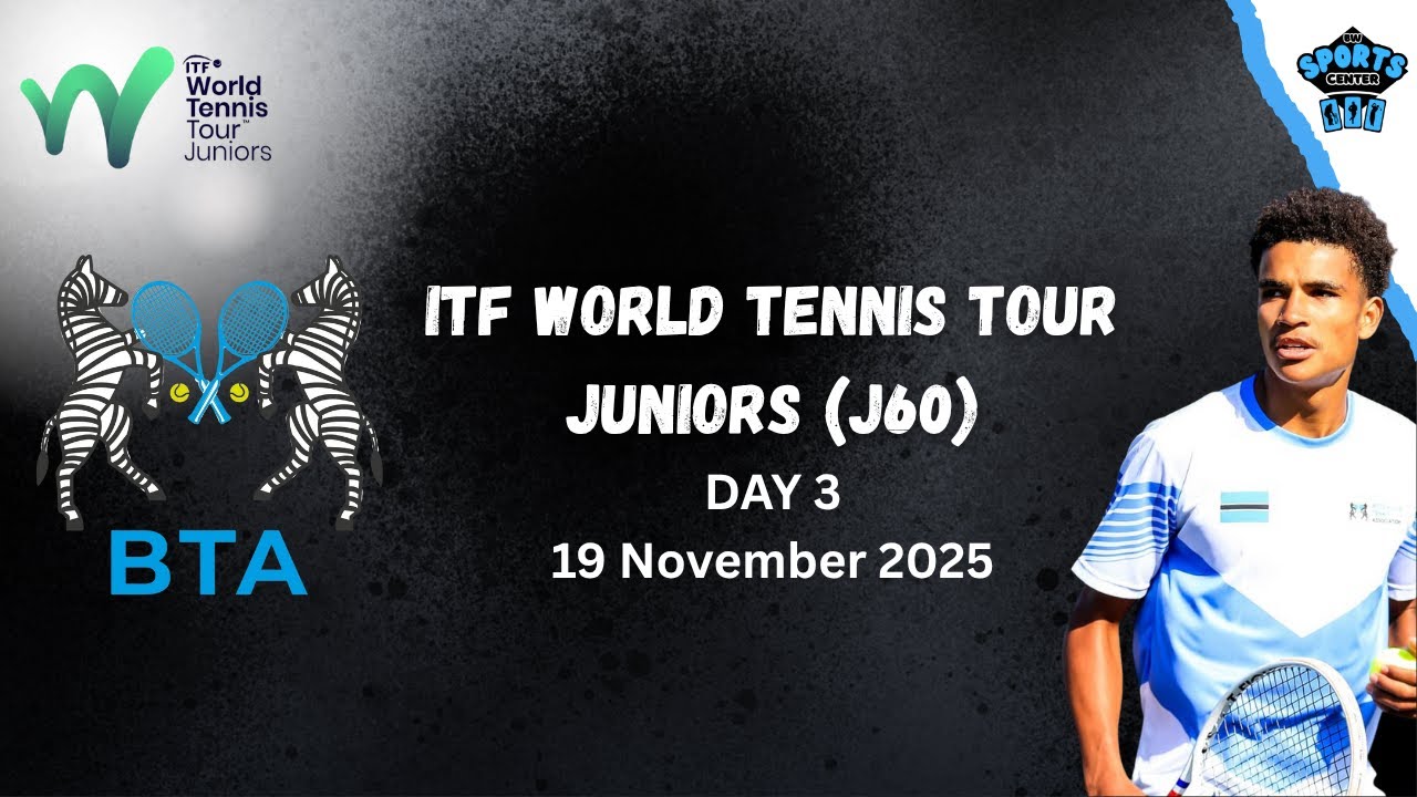 TENNIS | ITF World Tennis Tour Juniors (J60) - Day 3 - YouTube