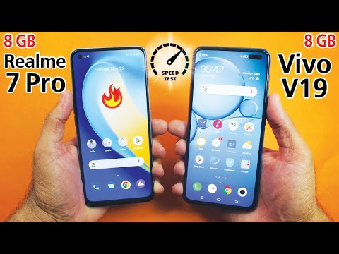 Realme 7 Pro vs Vivo V19 - Speed Test & Comparison!