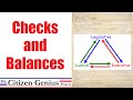 Branches and Balance: The U.S. Government's Checks and Balances Explained