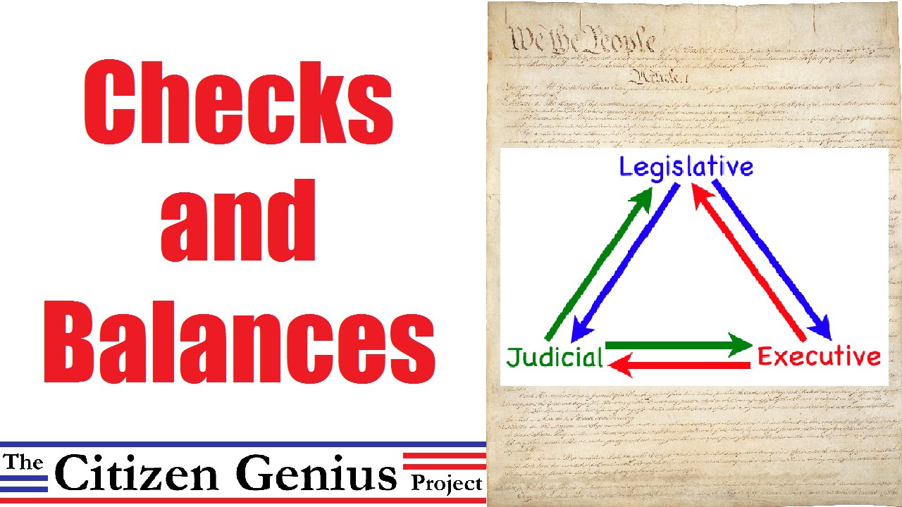 Checks and Balances | check and balance คือ - Shin Broad Band