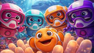 Symbiosis Song for Kids | Clownfish & 🐠Ocean Friends | Rusty's World