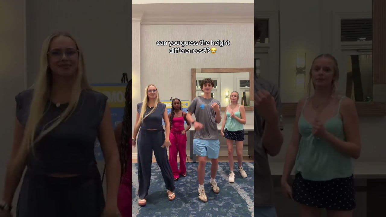 can you guess?? jonah izabelamarie hannah perry #foryou #relatable #dances #height