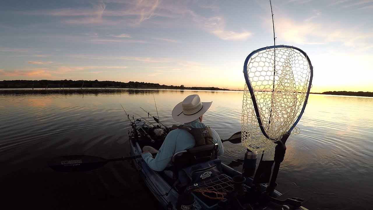 A Longmire Medley--Oklahoma Kayak Fall Bass Fishing on Lake Longmire 