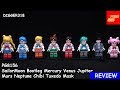 Lego SailorMoon Bootleg PG8156 Mercury Venus Jupiter Mars Neptune Chibi Tuxedo Mask Review 4K